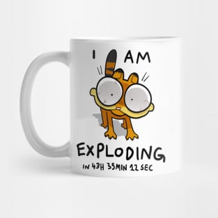 i am exploding (garfield) Mug